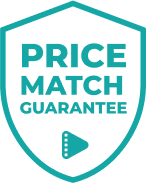 Price Match Guarantee badge for VHS to digital conversion