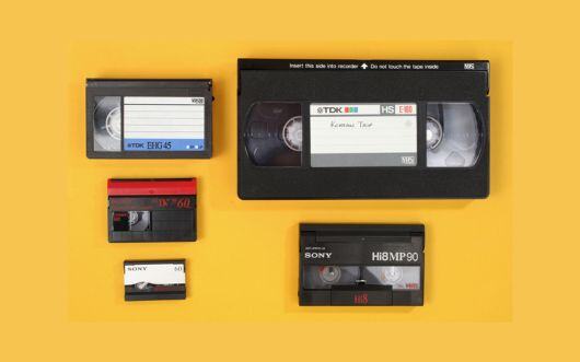 Betamax and camcorder cassettes
